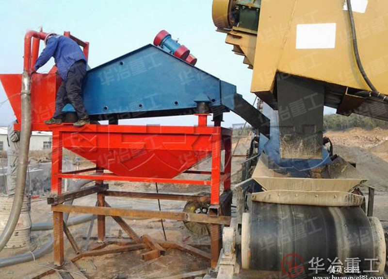 细砂回收机生产现场